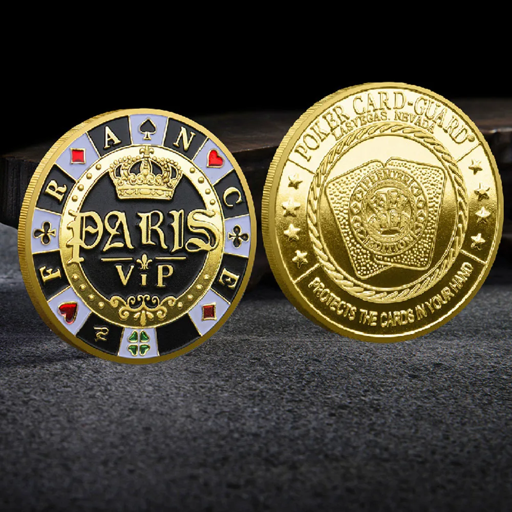 Las Vegas Paris Hotel Crown Poker Coin  Vip Commemorative Coin