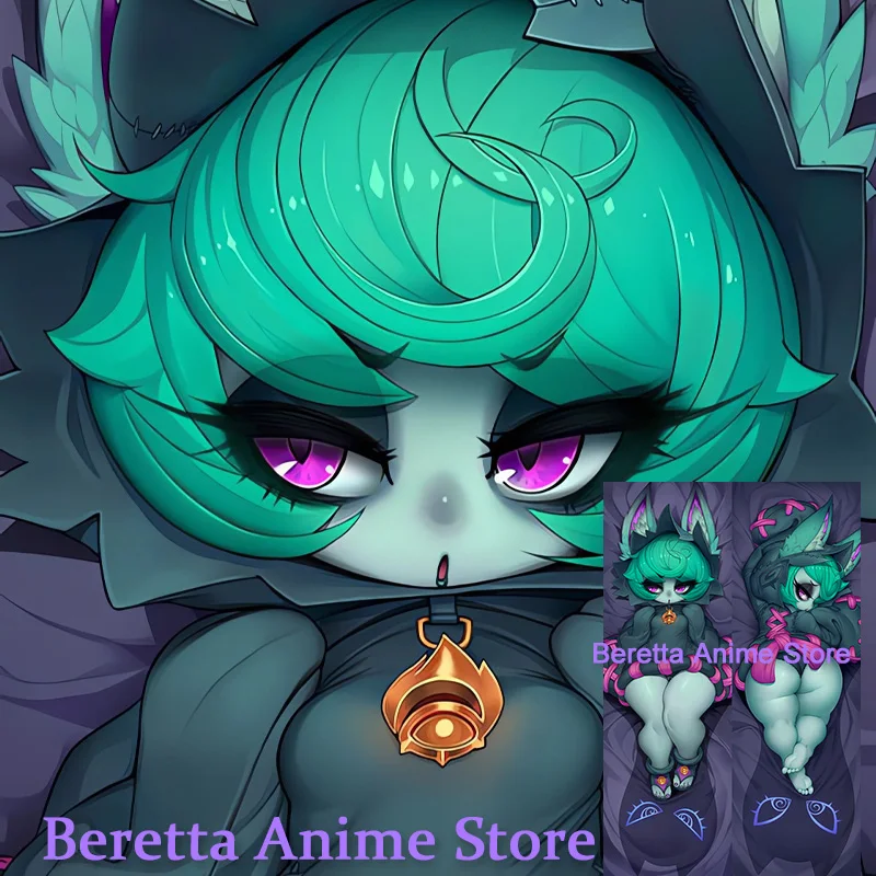 

Dakimakura Vex League of Legends Anime LOL Double-Sided Print Life-size Body Pillow Cover