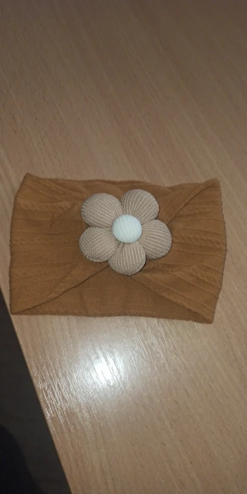 Cute Floral Nylon Baby Headband photo review