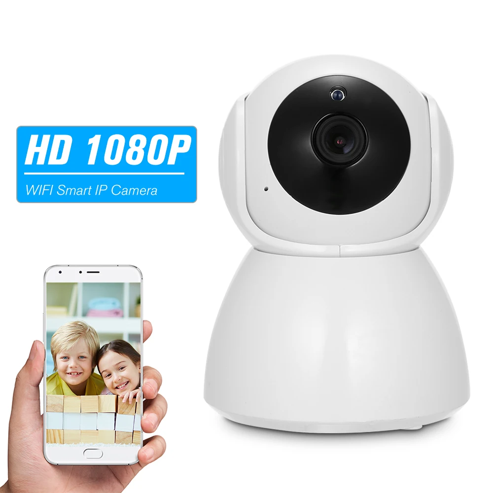 WiFi 1080P HD Baby Monitor con videocamera Video Baby Sleeping Baby Cam Audio bidirezionale visione notturna sicurezza domestica Babyphone Camera