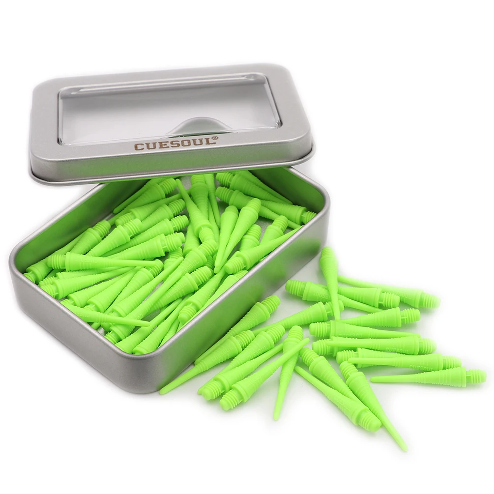 CUESOUL 100 Pieces Light Green Soft Tip Points for Soft Tip Darts high precision 360 self leveling laser leveler strong visible laser light 5 lines 6 points green laser guider construction tools