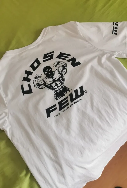 Chosen Few T-Shirt 100% Cotton Pump Cover