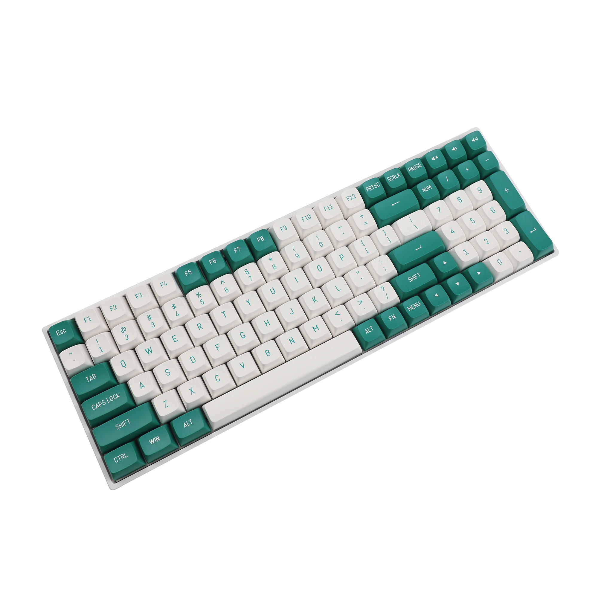 Ysa 151 Tasti Botanical Red Samurai Pbt Doubleshot Ansi Iso Keycap Set Per Tastiera Meccanica Mx Ymd96 Ymd84 Kbd75