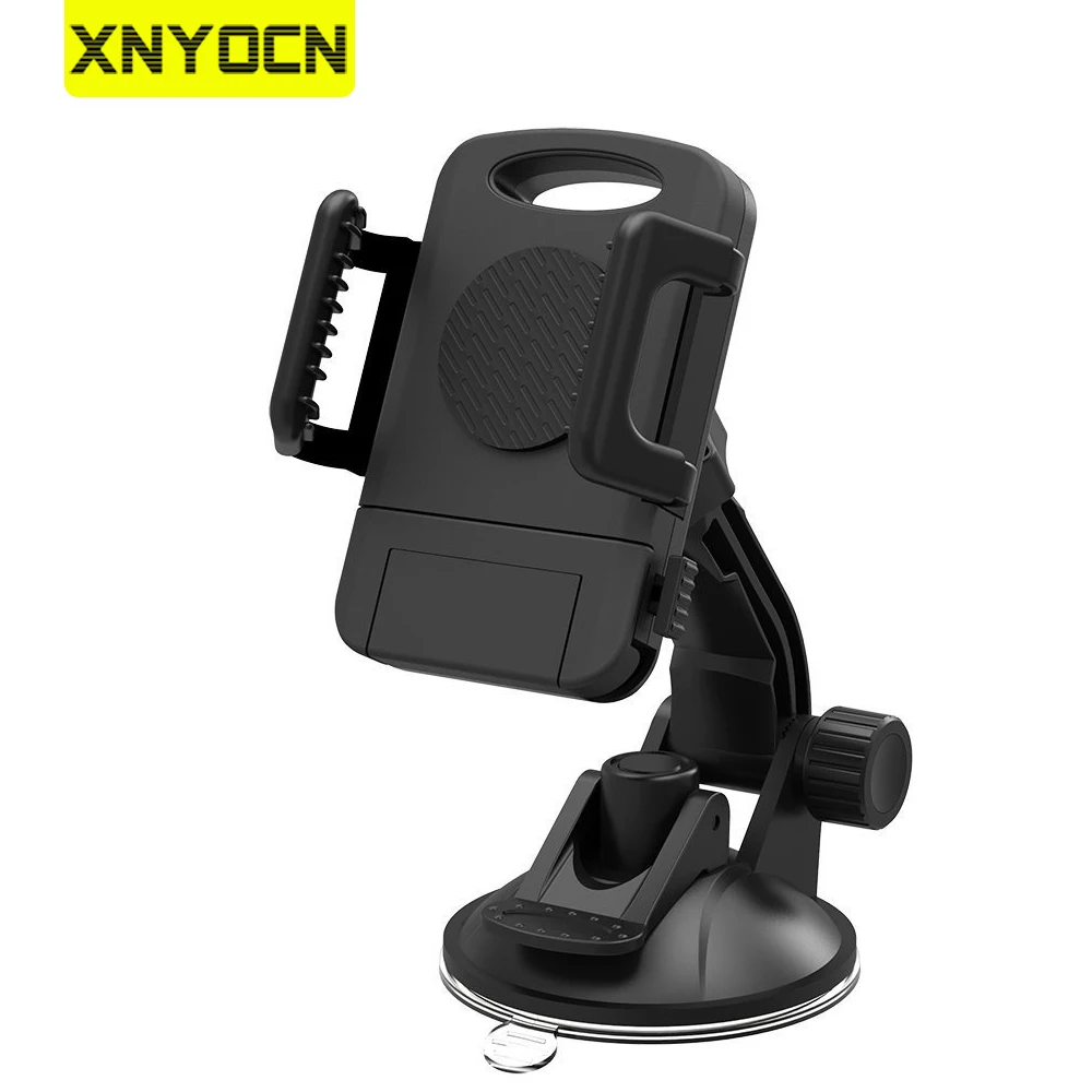 Xnyocn Car Phone Holder Washable Sucker 360° Rotate Adsorption