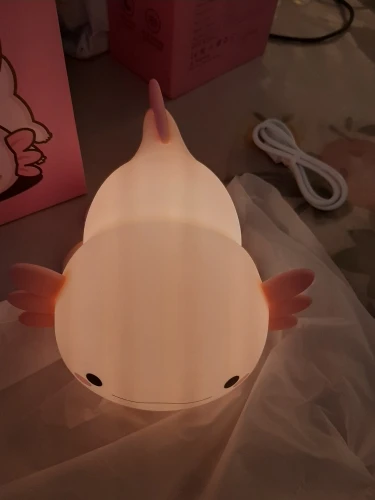 Silicone Rechargeable Nursery Lamp with Touch Control - USB Rechargeable Table Lamp photo review