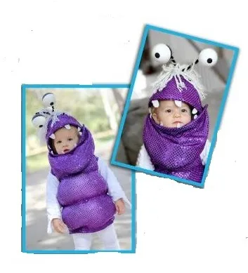 Boo Monster Costume Kids Boo Monsters Inc Inspired Hoodie Costume Purple Monster Costume children hoodie