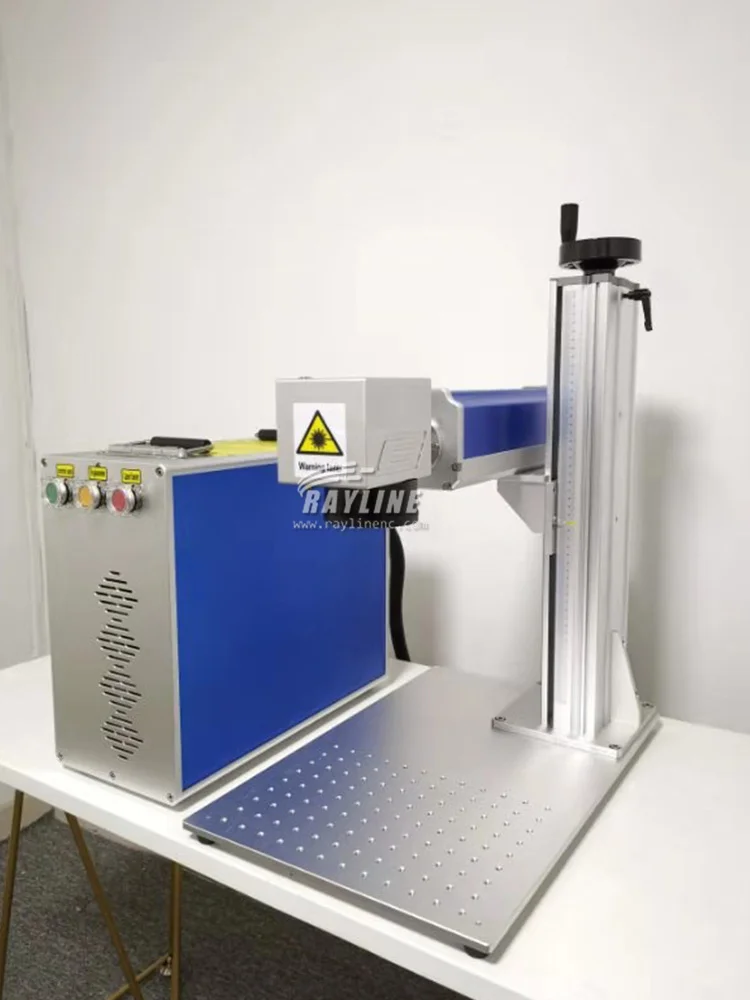 Hot sale Raycus/JPT/M7 MOPA 20W 30W 50W 100W Fiber Laser Marking Machine Metal Engraving 2 Years Warranty