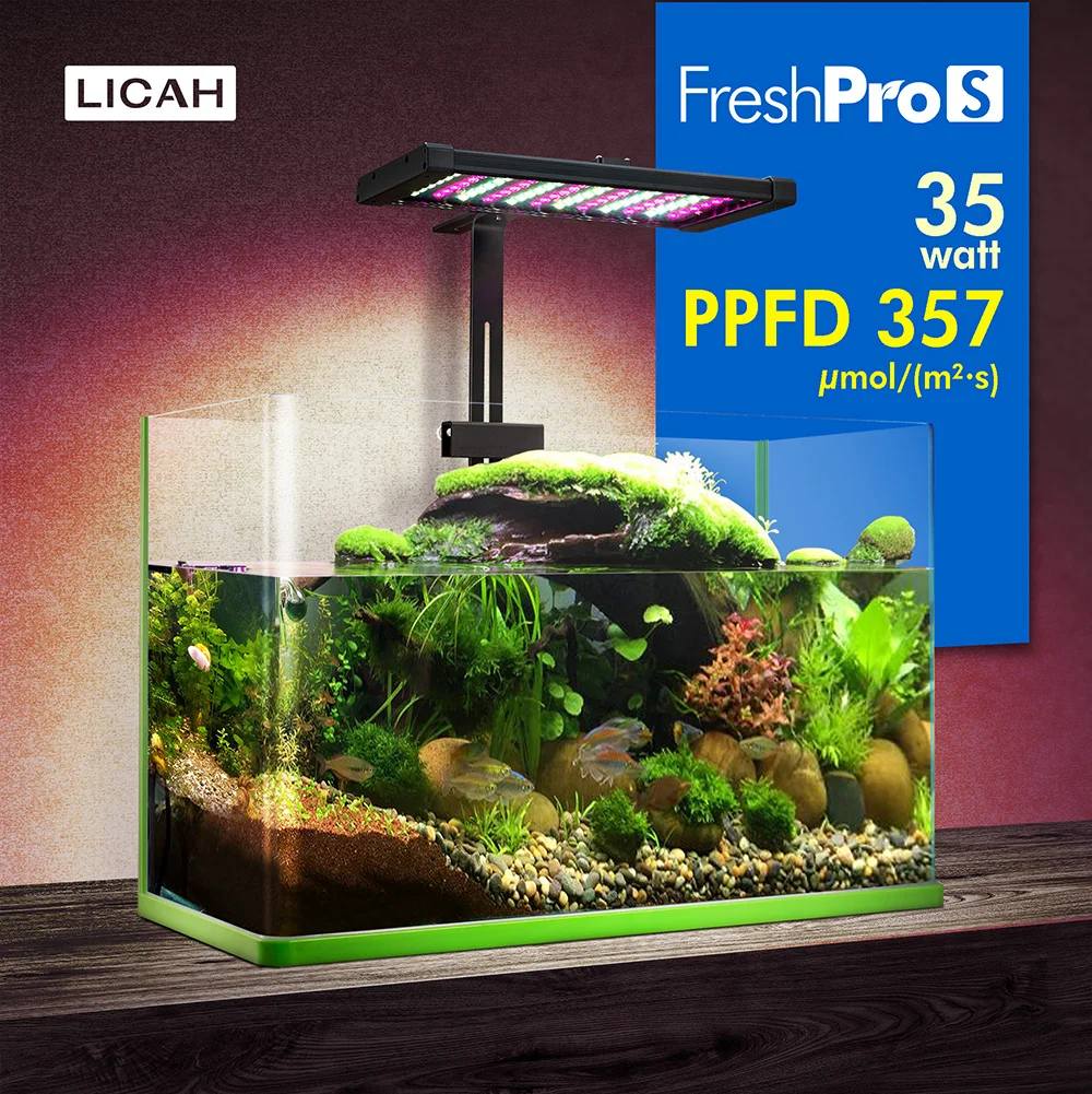 LICAH FreshPro  Aquarium LED Light for AQUATIC and Fresh Water 