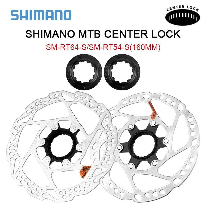 Shimano Deore Sm-rt54-m Disc Brake Rotor 180mm, Center Lock, For Resin Pads  Only : Target