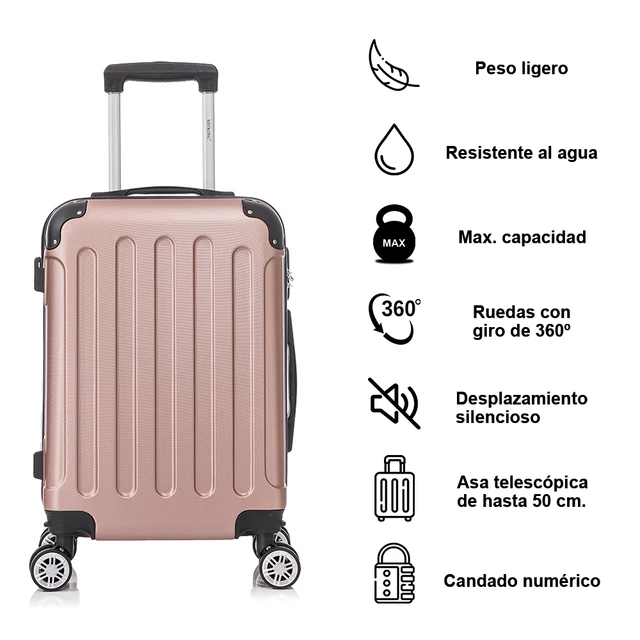 Maleta Cabina 55x40x20 Equipaje, Cabin Trolley Suitcases Abs