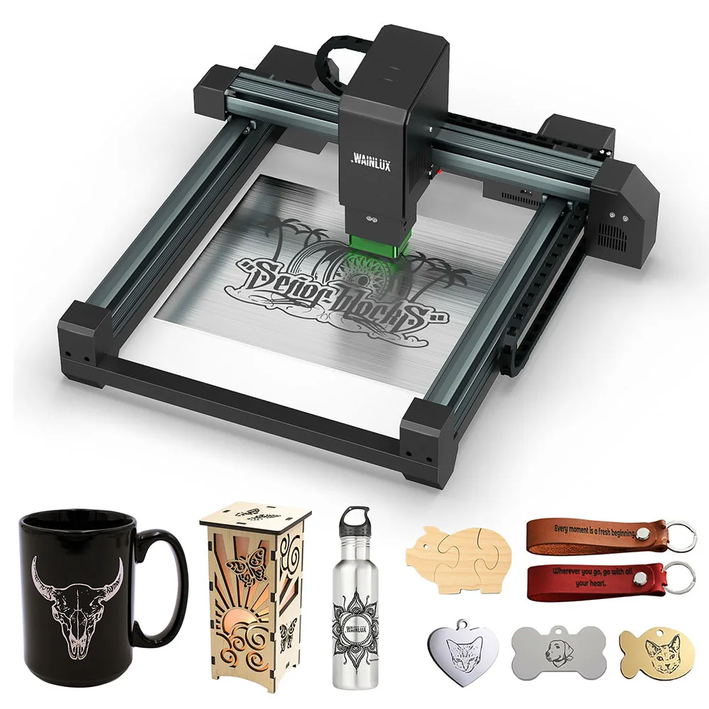 Wainlux L3 10w Laser Engraver Autofocus Cutting Engraving Machine App