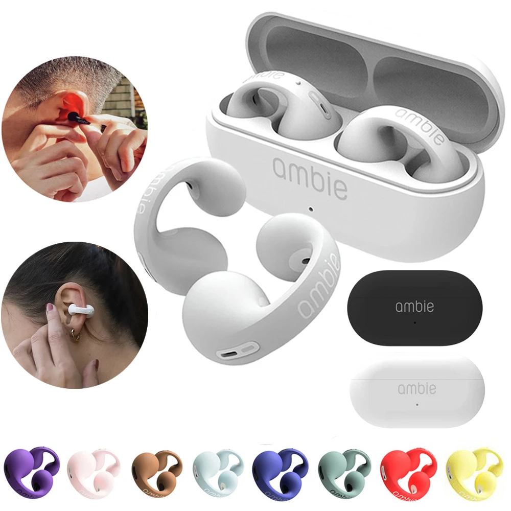 For Ambie Sound Earcuffs 11 Upgrade Pro Earring Wireless Bluetooth