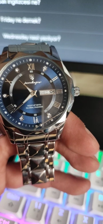 POEDAGAR Luxury Man Wristwatch photo review