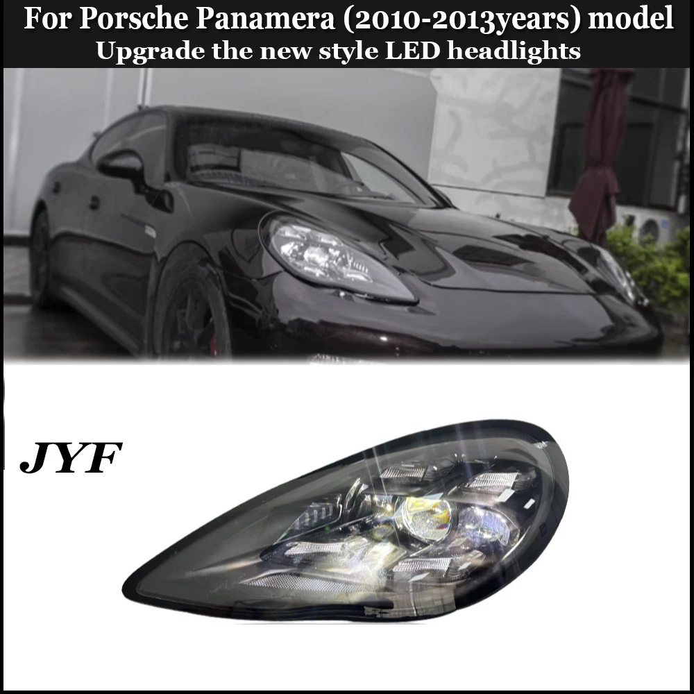 

Car Head Light For Porsche Panamera 2010-2013 Years Model Upgrade LED Headlights Far And Near Fog DRL Beam Plug Play Accessories
