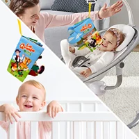 La Granja De Zenon Kids Cloth Book, Kawaii Animal Tear-Free Cloth Book, Toys for Boys and Girls, Birthday Gift 2