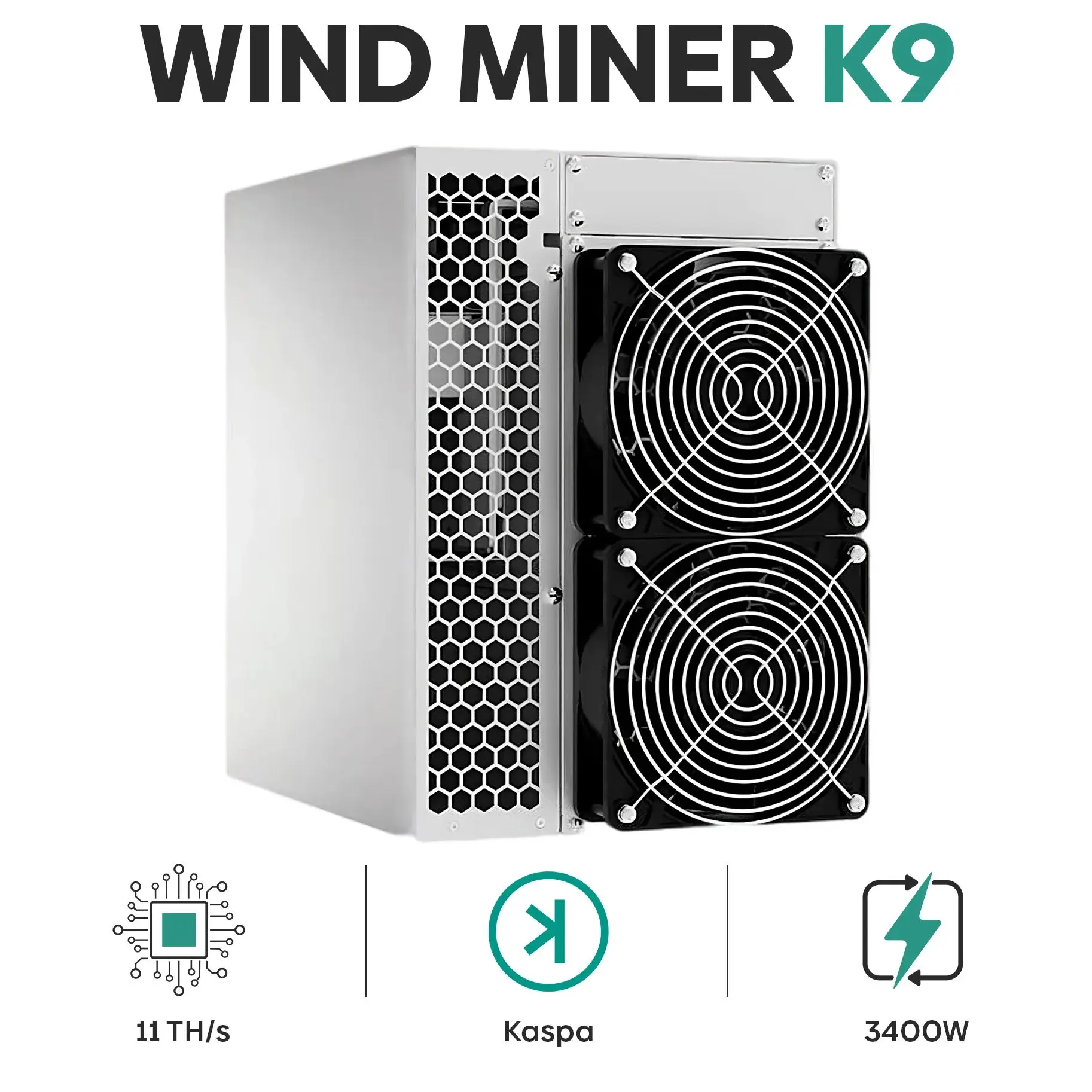

Большая скидка, продажа Windminer K9 11TH/s 3300W KAS