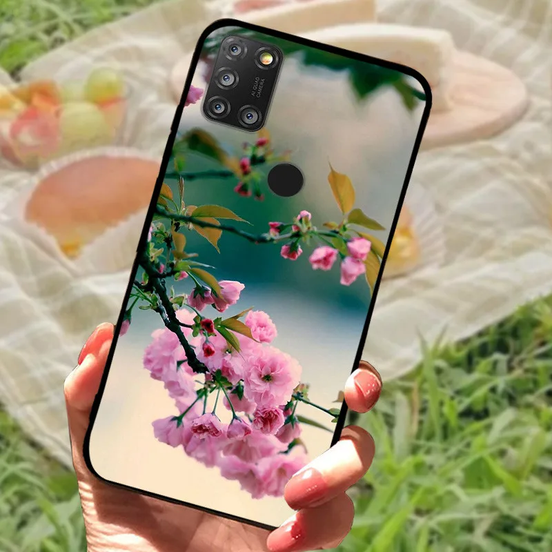 Elegant Marble Silicon Phone Case with Soft Bumper Protection
