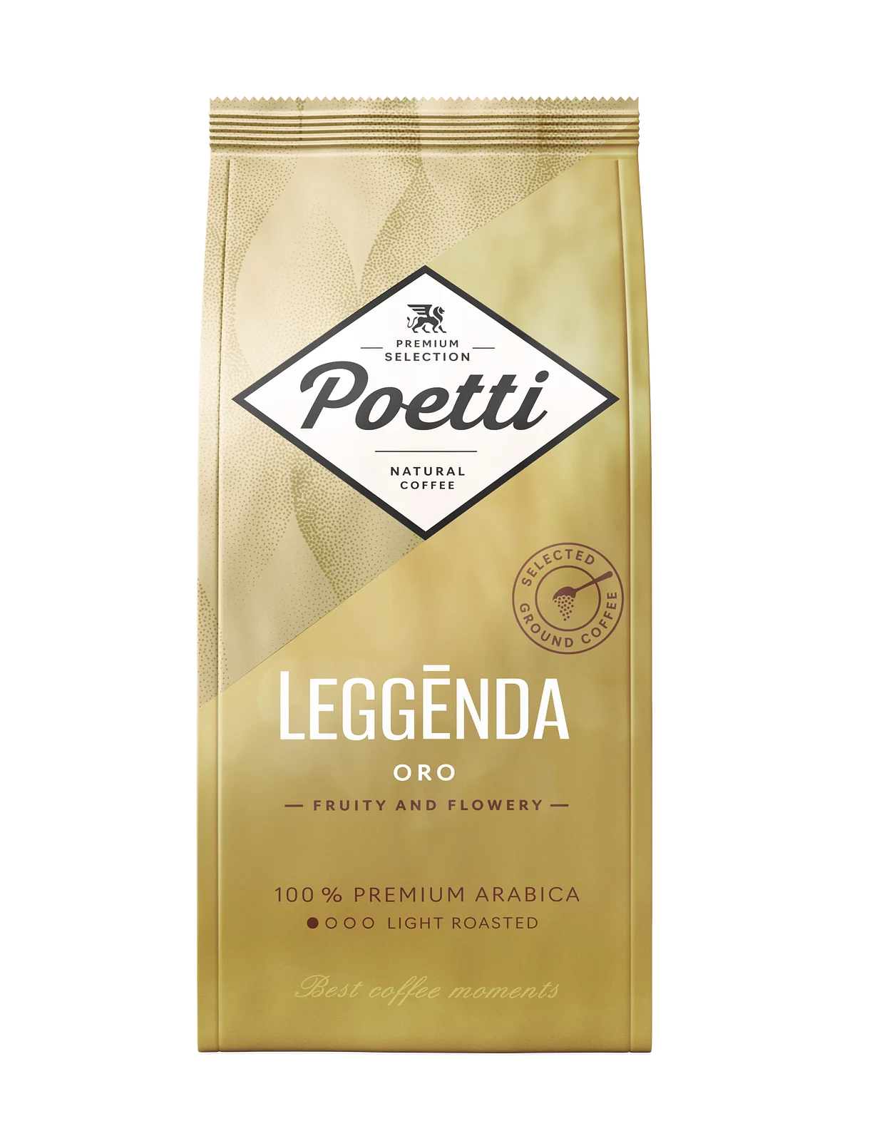 Кофе Poetti Leggenda Oro 250г пак