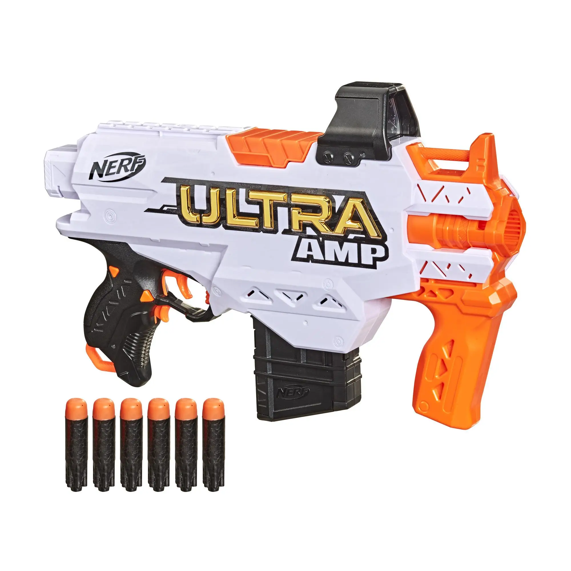 areal bekræft venligst hage Nerf Ultra Amp Orjinal Fully Automatic Dart Gun, Series Throw and  Back-to-Back 6 Darts