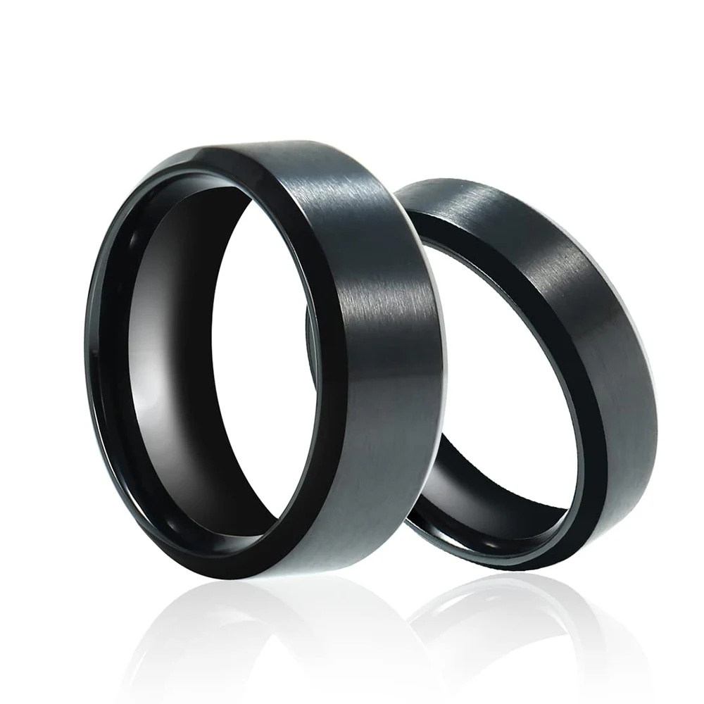 Stainless Steel Rings for Couple Men Women 6/8MM