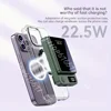 Magnetic Power Bank Wireless 22.5W Ultra Capacity Super Fast Charging Magsafe Powerbank Portable For Iphone 16 Samsung Xiaomi 5