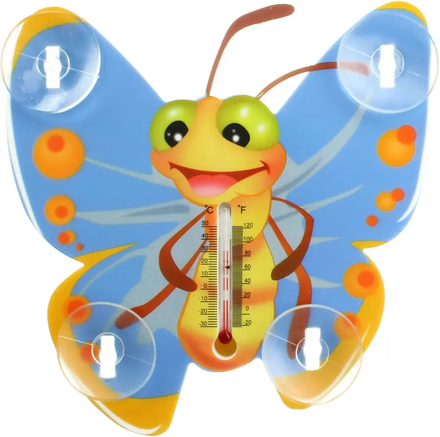 Thermometer Window Butterfly - Household Thermometers - AliExpress