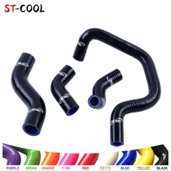 For Honda Shadow VT750 VT 750 DCB Spirit 2005-2006 05 06 ATV Radiator Coolant Tube Silicone Hoses Kit Pipe 4Pcs 10 Colors