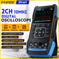 FNIRSI 2C23T Digital Oscilloscope Multimeter DDS Function Signal Generator 3 in 1 Analog Bandwidth 10MHz*2 50MS/s AC DC Voltage 1
