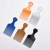 1 Piece Wide Teeth Brush Pick Comb Fork Hairbrush Insert Hair Pick Comb Plastic Gear Comb For Curly Afro Hair Styling Tools 1
