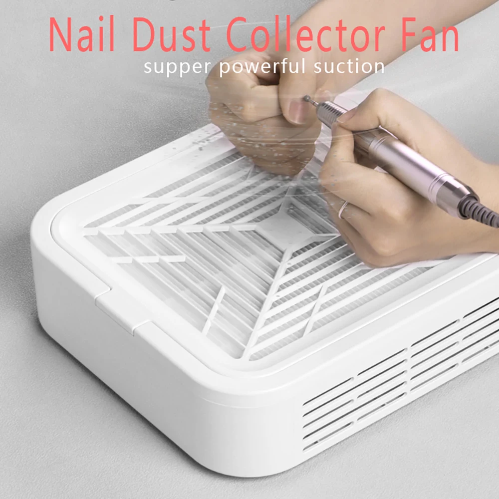 nail dust collector setup