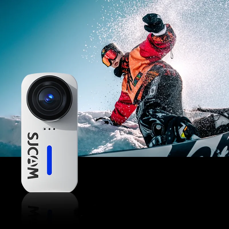 SJCAM C110Plus POV Camera,Ultimate Mini 4K Action Cam,Built-in Spkr & Mic for Vlogging