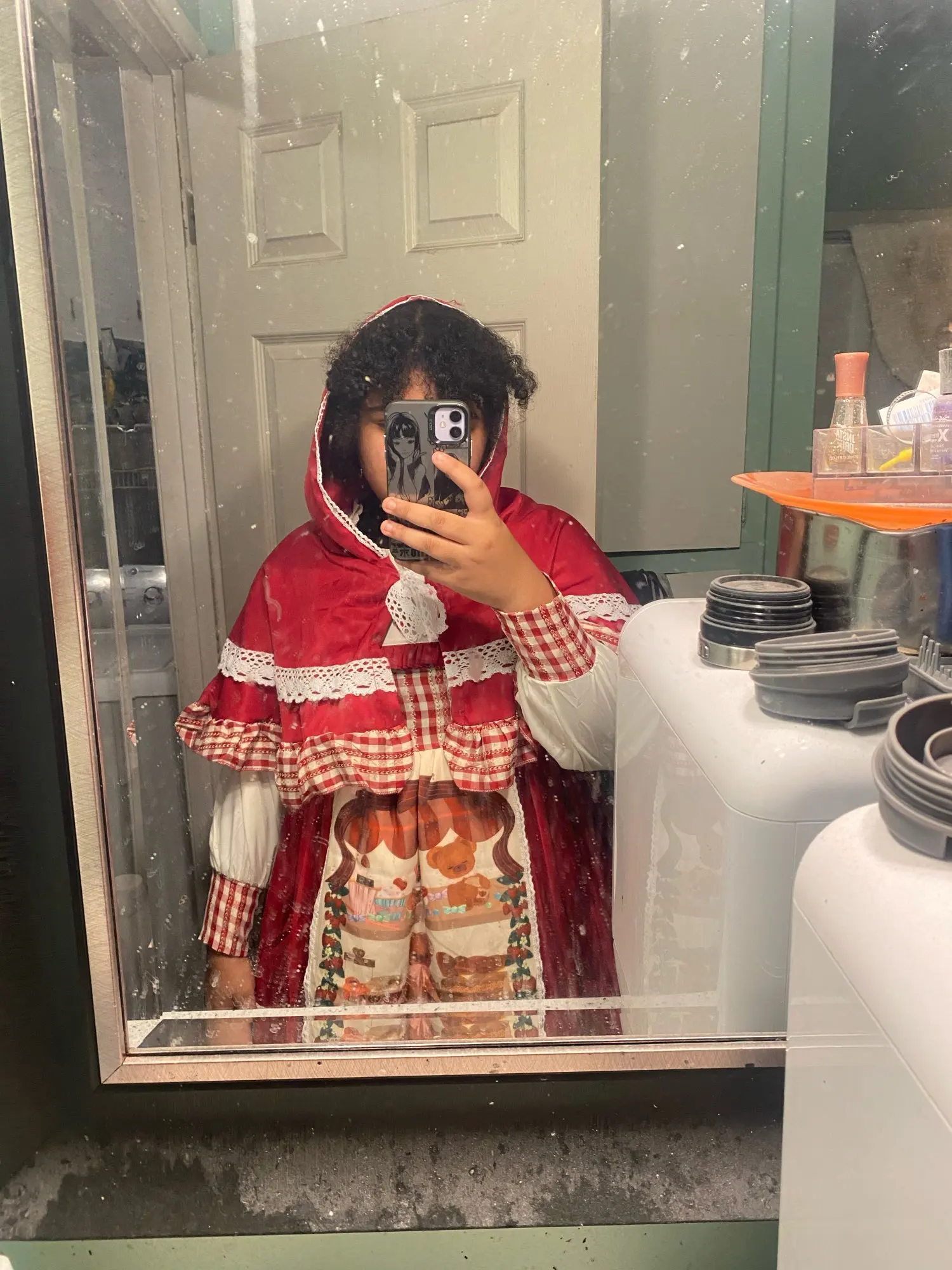 Crimson Hood Berry Bear OP Set photo review
