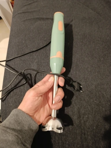 Immersion Hand Stick Blender Electric Food Stick Mixer for Meat Smoothies Sauces for Smoothies Sauces Baby Food Soups photo review