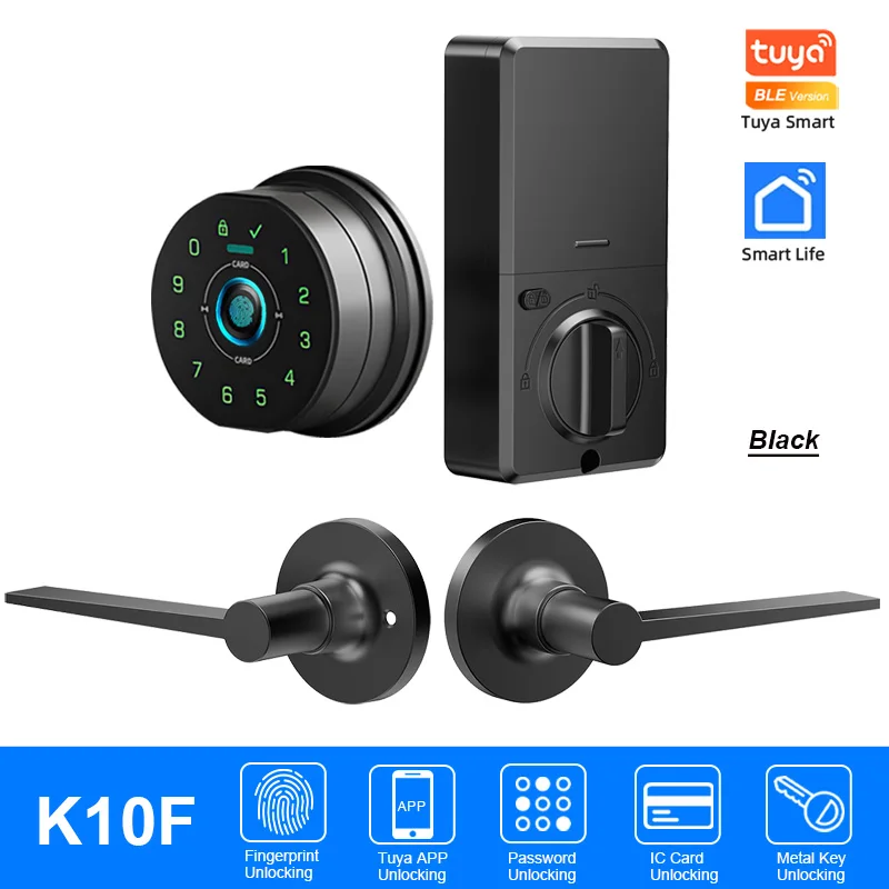 راي كيوب K10P قفل باب براحة اليد