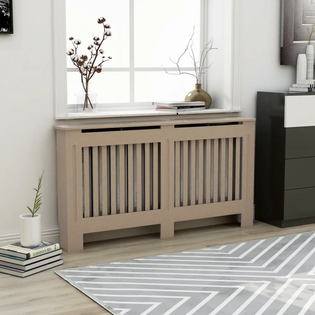 Flash selecteer Ontrouw Mdf Radiator Cover 152X19X81 Cm Verwarming Thuis Accessoire Meubelen  Verwarming Protector Voor Slaapkamer Woonkamer hal Badkamer| | - AliExpress