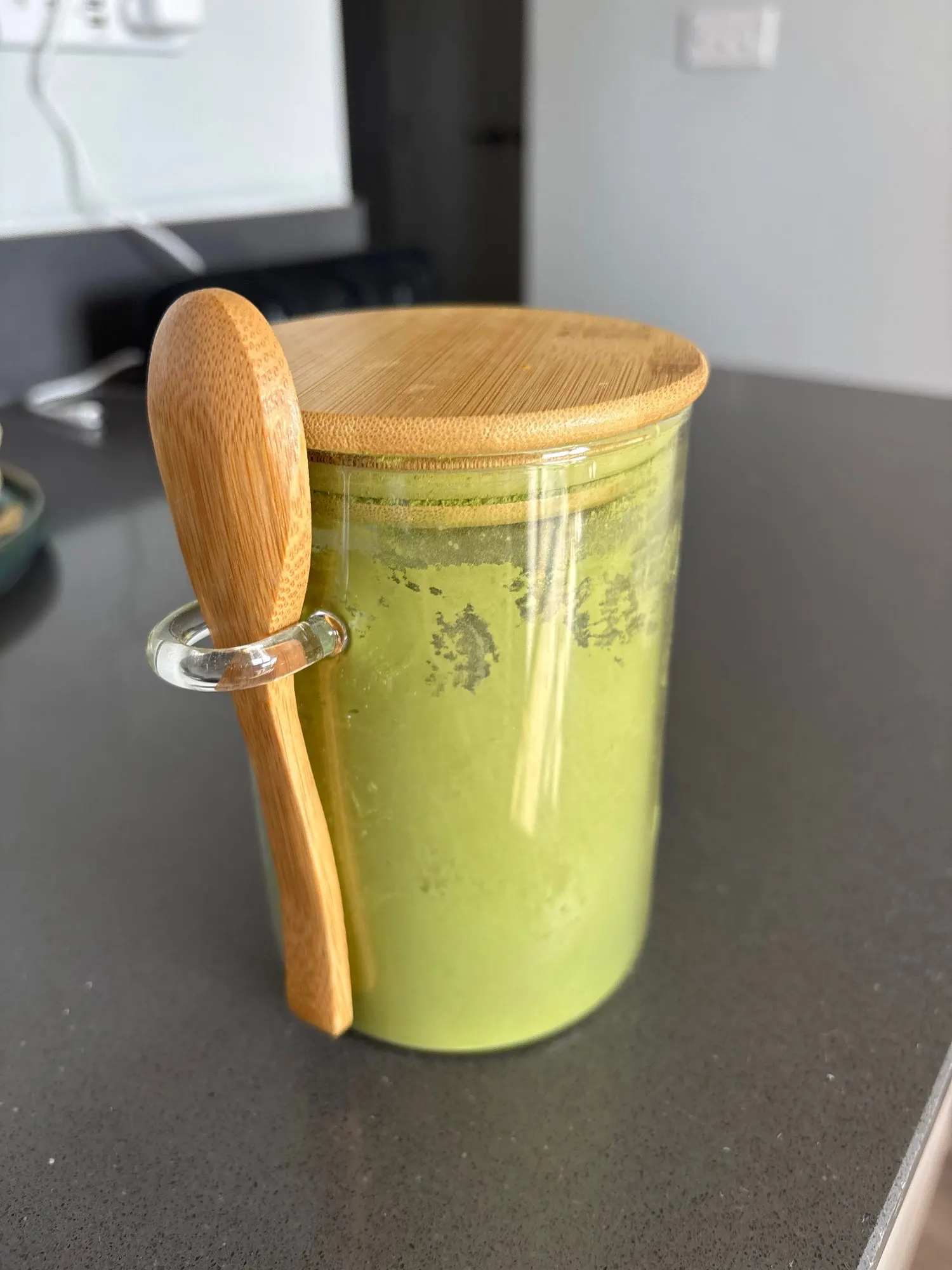 Bocal hermétique Anti-fuite & fraîcheur | Verre premium avec cuillère intégrée