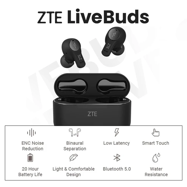 ZTE Buds 2 headphones: sound quality and comfort in a single device 