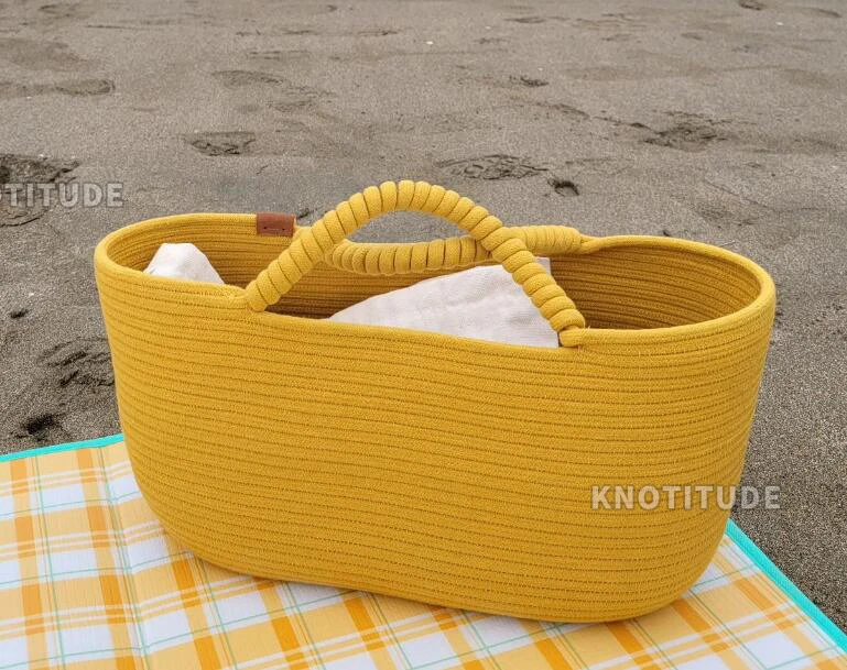6mm Basket Sewing Rope Cotton Rope Thick Natural Cord perfect for Shoulder Bag and Various DIY Projectst 5