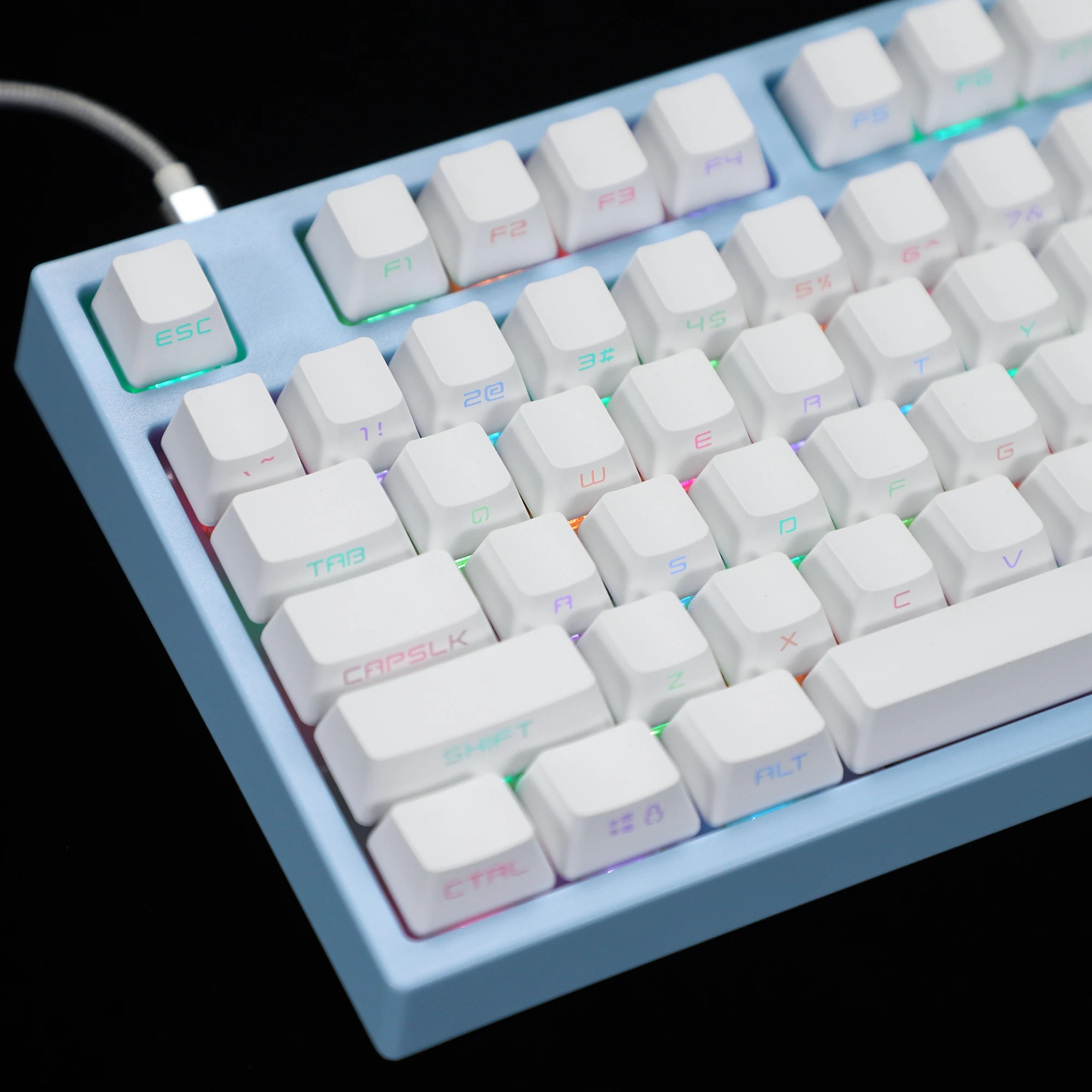retroiluminados, apto para teclado mecânico MX, 108,