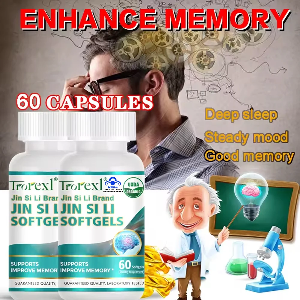 Brain Supplement-Nootropic Brain Booster for Focus, Clarity, Improved Memory & Mood -Support for Concentration & Fog