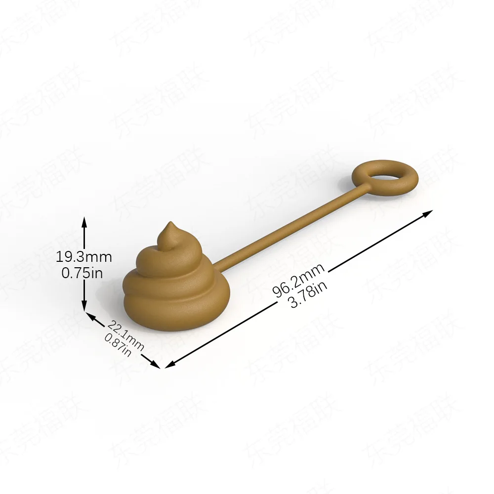 5 pieces for sale Poop straw cover Water cup straw cap Silicone cover Cartoon dust plug