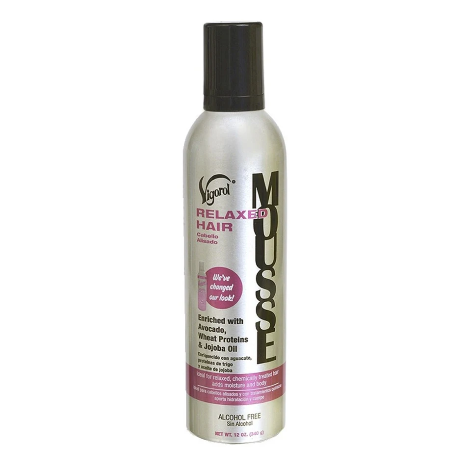 Vigorol Relaxed Hair Foaming Mousse for Shine