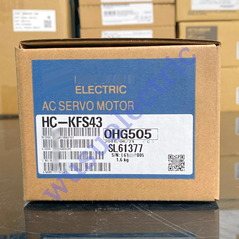 HC-KFS43 AC 브러시리스 로터리 서보, 정격 회전 속도 3000rpm, 신제품