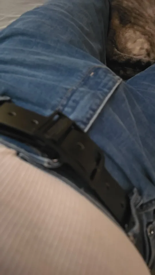 MIDNIGHT SOVEREIGN™ – Black Buckle Genuine Leather Belt photo review