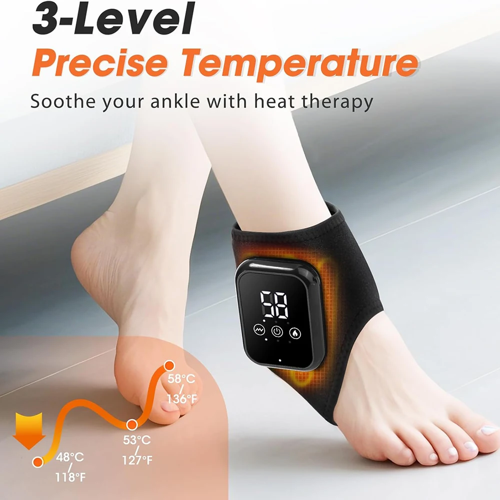Heated Ankle Brace Massager Set 5
