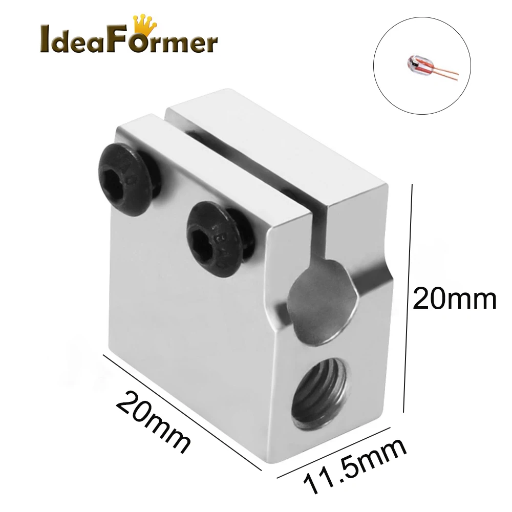 Volcano Hotend 12v 24v Wade Cabeça de Impressão de Curta Distância J-head Hotend com Ventilador de Refrigeração para a Peça da Impressora 3d do Filamento de 1.75 3.0 mm E3d - Imagem 3