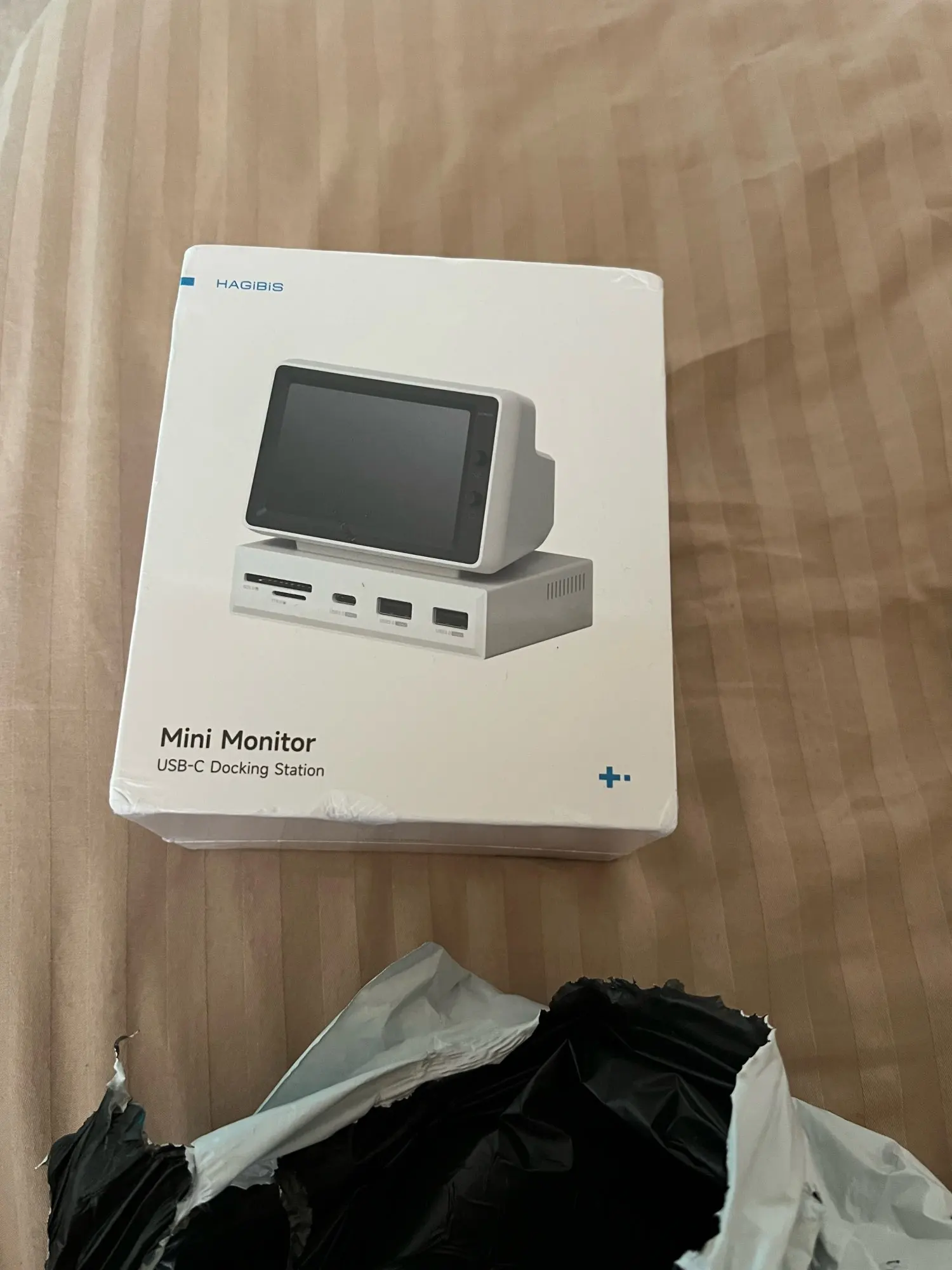 Hagibis 3.5inch IPS Mini Screen AIDA64 Mini PC CPU RAM HDD Data