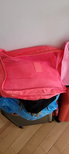 Kit 6 Necessaire Organizador De Mala De Bagagem Viagem photo review