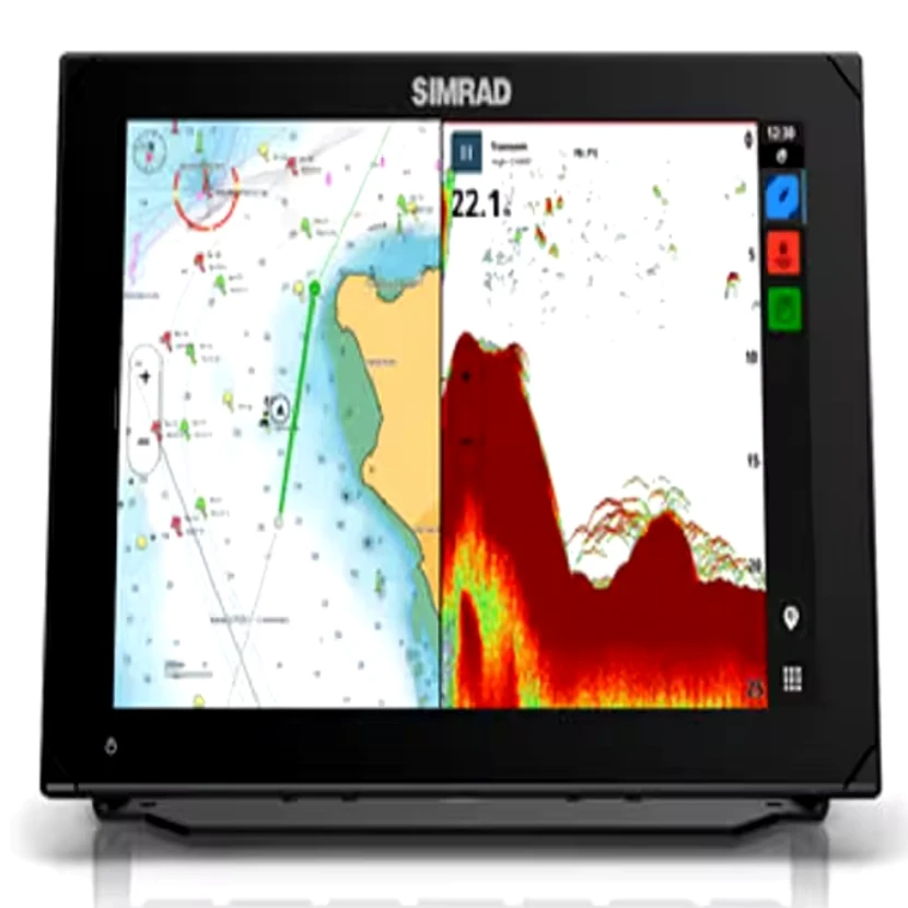 Simrad NSX 3012 12 Combo Chartplotter & Fish Finder Quality Nightshot Function Video Recording Fishfinde Chartplotter