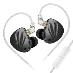KZ Krila High-Fidelity Tunable Earphones with Balanced Armature and Noise-Cancelling Features (Krila MIC)